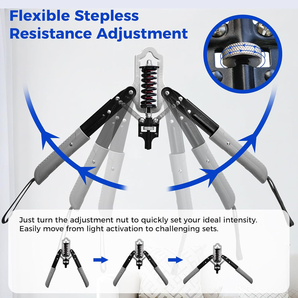 Adjustable Arm Twister – Carbon Steel Chest & Forearm Strength Trainer for Home Gym