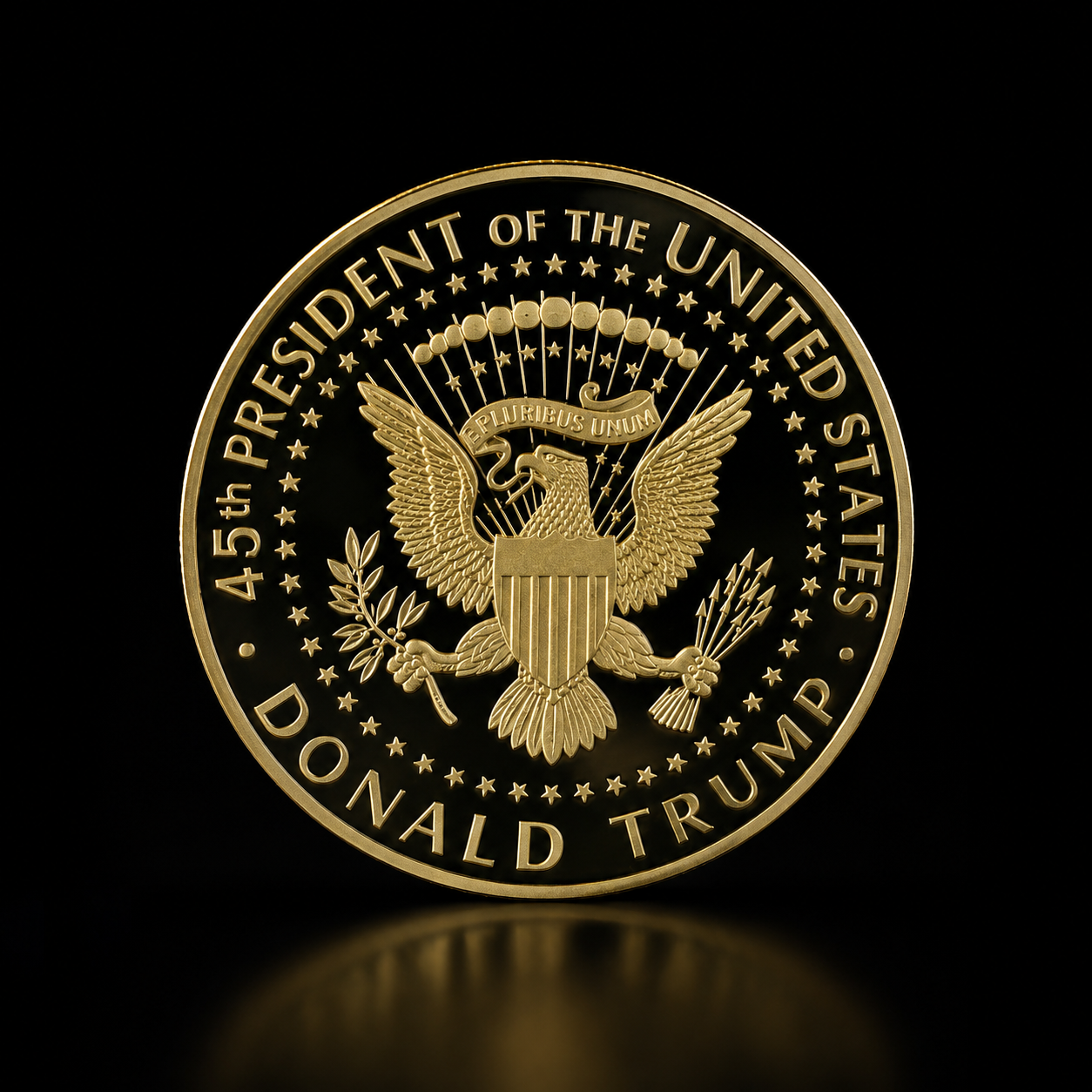 24K Gold-Plated Trump Presidential Legacy Coin™