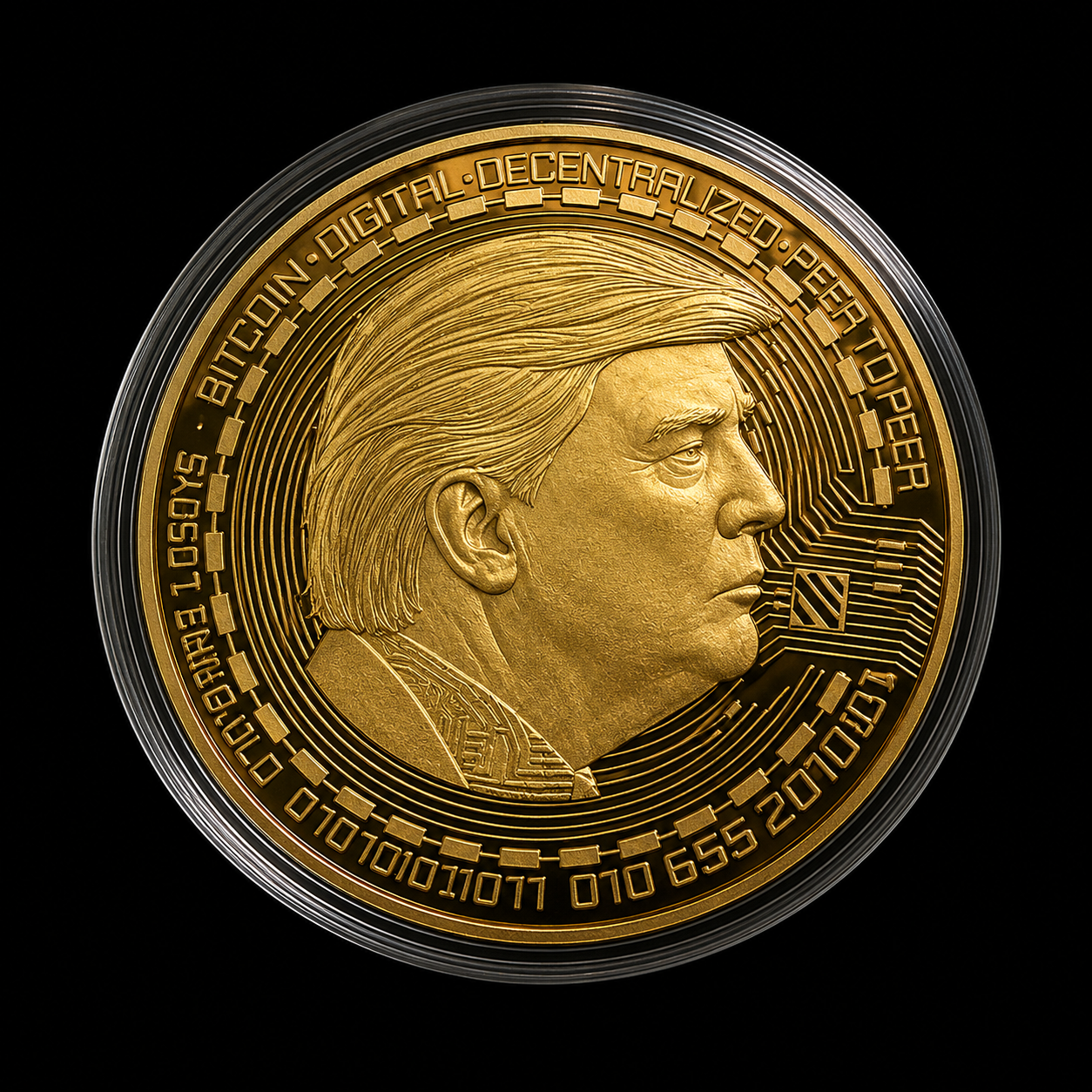 *LIMITED STOCK* Trump Presidential Bitcoin Coin™ — 2025–2029 Legacy Edition