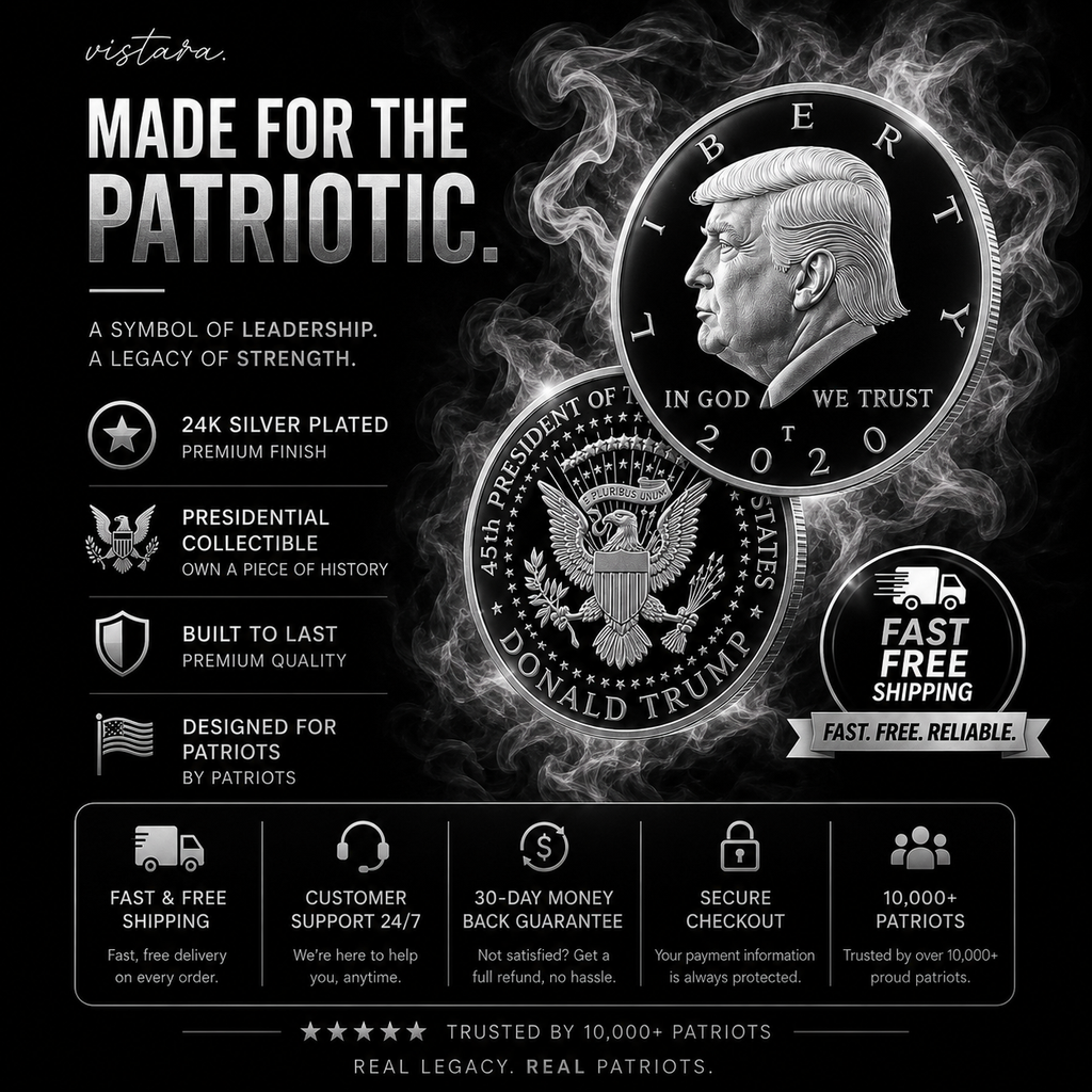 Never Surrender Presidential Coin™ — Silver Edition
