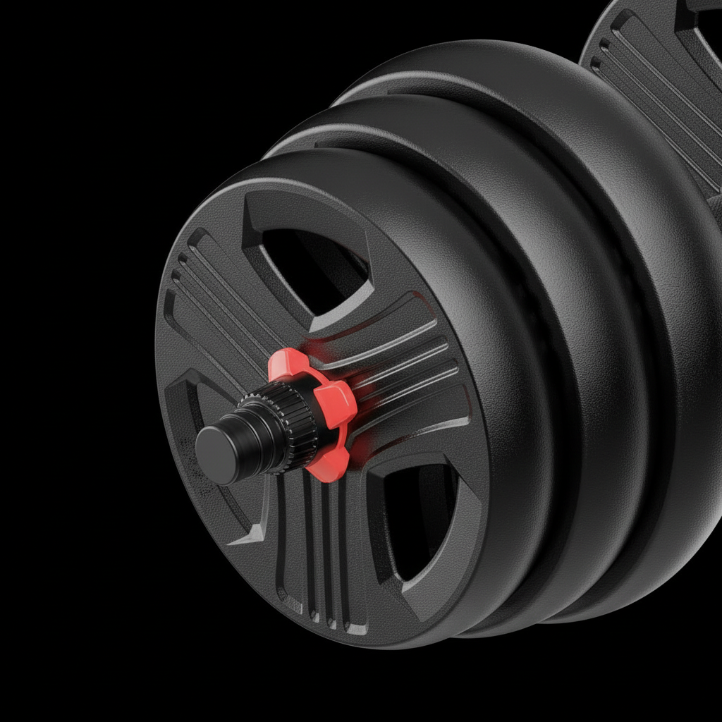 Vistara 3-in-1 Adjustable Dumbbell Set – Complete Home Gym Weights